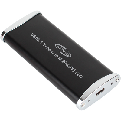 강원전자 넷메이트 USB3.1 Gen2 Type C M.2(NGFF) SSD 케이스(SSD미포함) NM-SSC7 - 상세 이미지 2