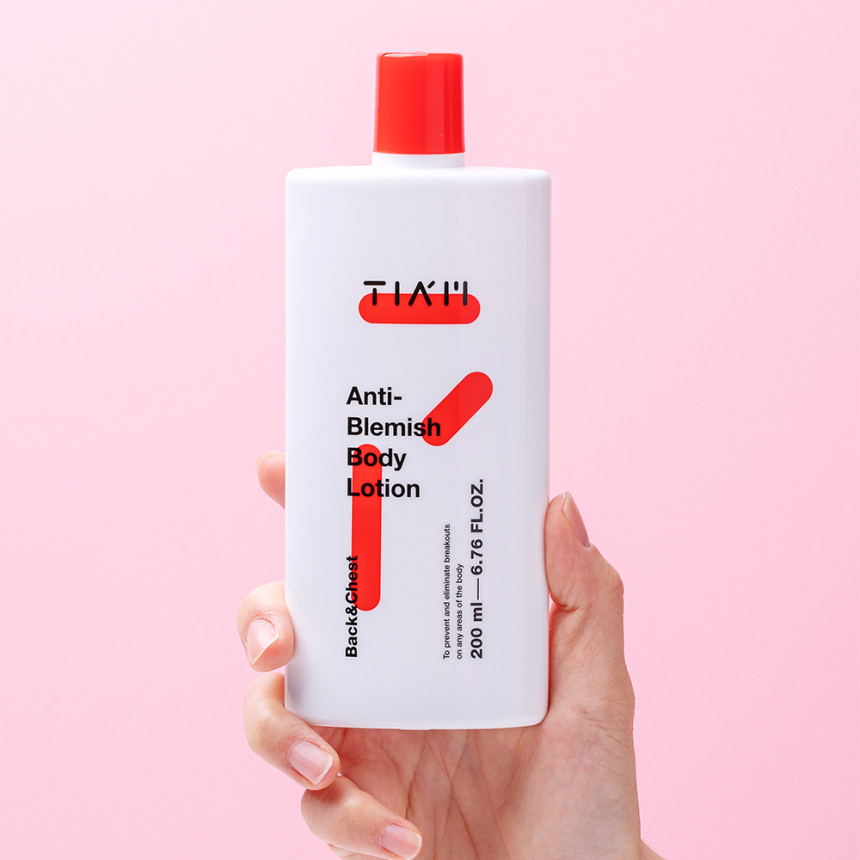 티암 안티 블래미쉬 바디로션 200ml / 등드름 가드름 좁쌀 트러블 여드름 진정 흔적 케어