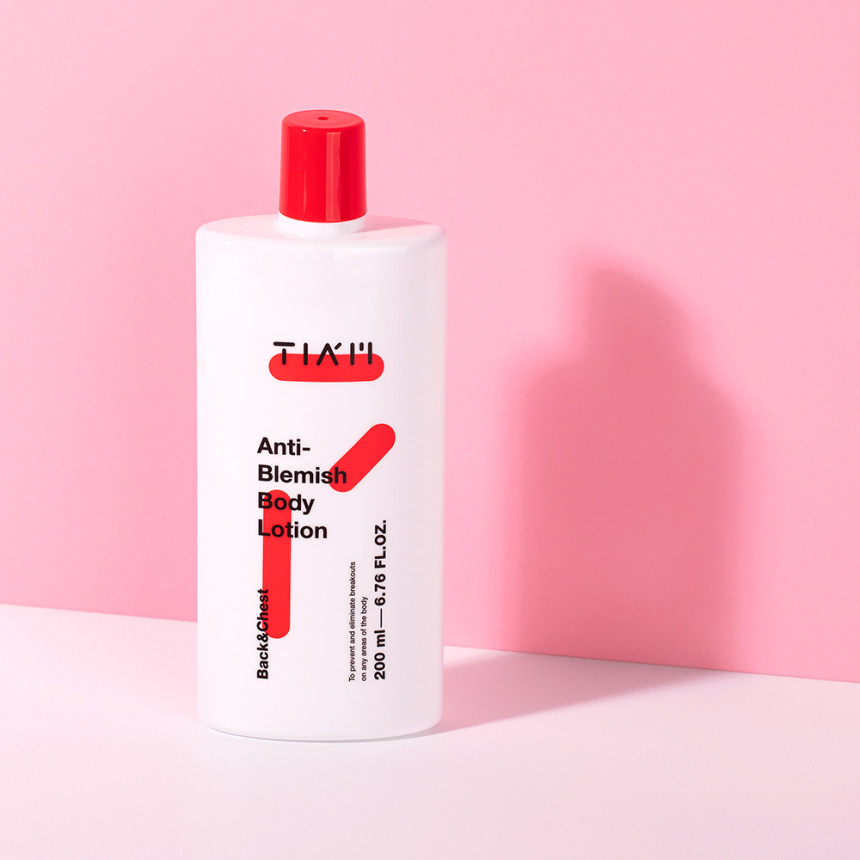 티암 안티 블래미쉬 바디로션 200ml / 등드름 가드름 좁쌀 트러블 여드름 진정 흔적 케어