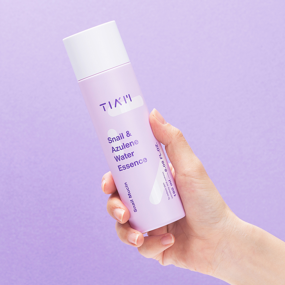 티암 스네일 & 아줄렌 워터 에센스 180ml / 대용량 달팽이 세럼 홍조피부 진정 보습 탄력 - 상세 이미지 3