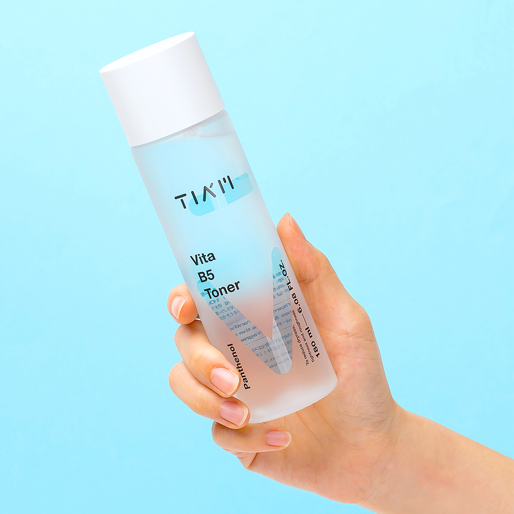 티암 비타민 B5 판테놀 약산성 수부지 토너 180ml / 속건조개선 유수분밸런스 - 메인 이미지