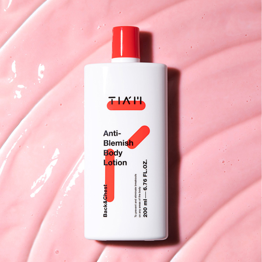 티암 안티 블래미쉬 바디로션 200ml / 등드름 가드름 좁쌀 트러블 여드름 진정 흔적 케어