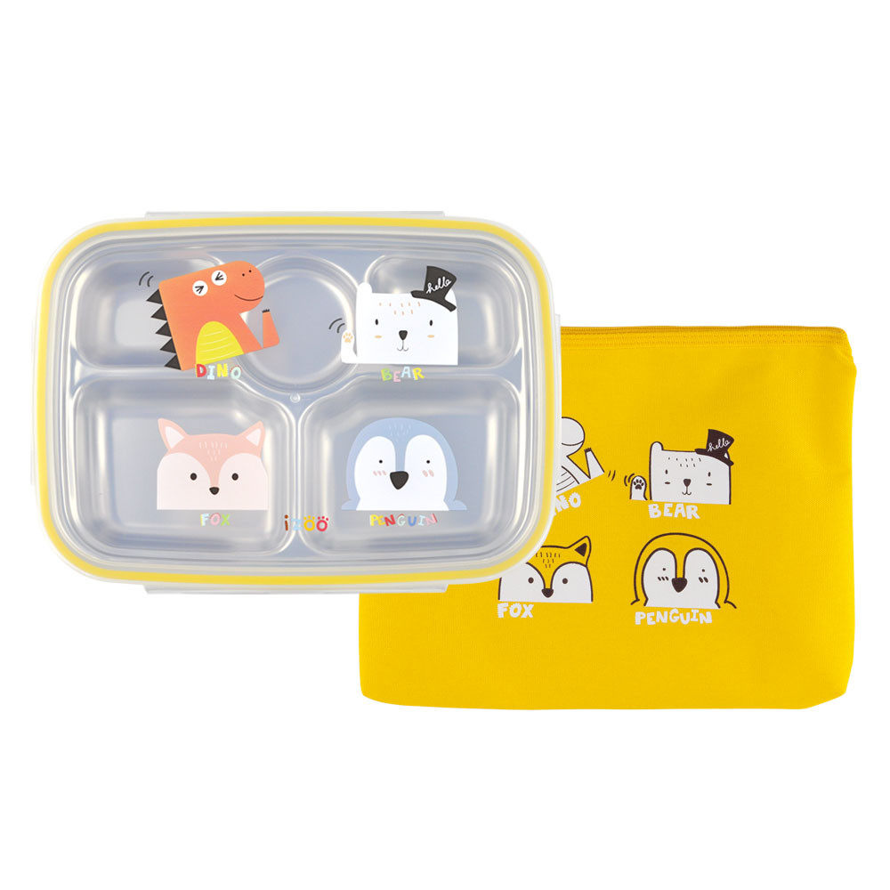 어린이집 캐릭터 뚜껑 식판 세트 유치원준비물 국산 유아 깊은형 스텐 식판도시락 부릉부릉