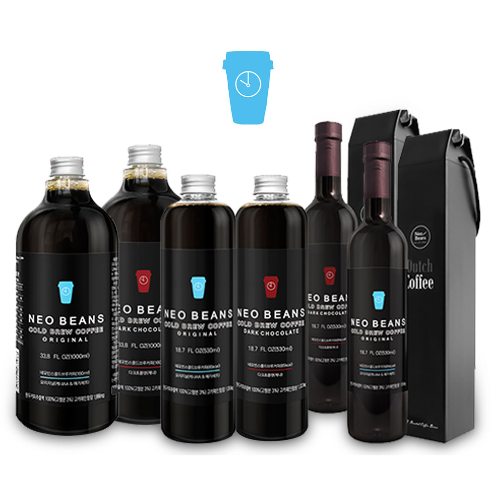 네오빈스 콜드브루 더치커피 원액 선물세트 530ml 2병 액상커피 에스프레소 아메리카노 이미지 7