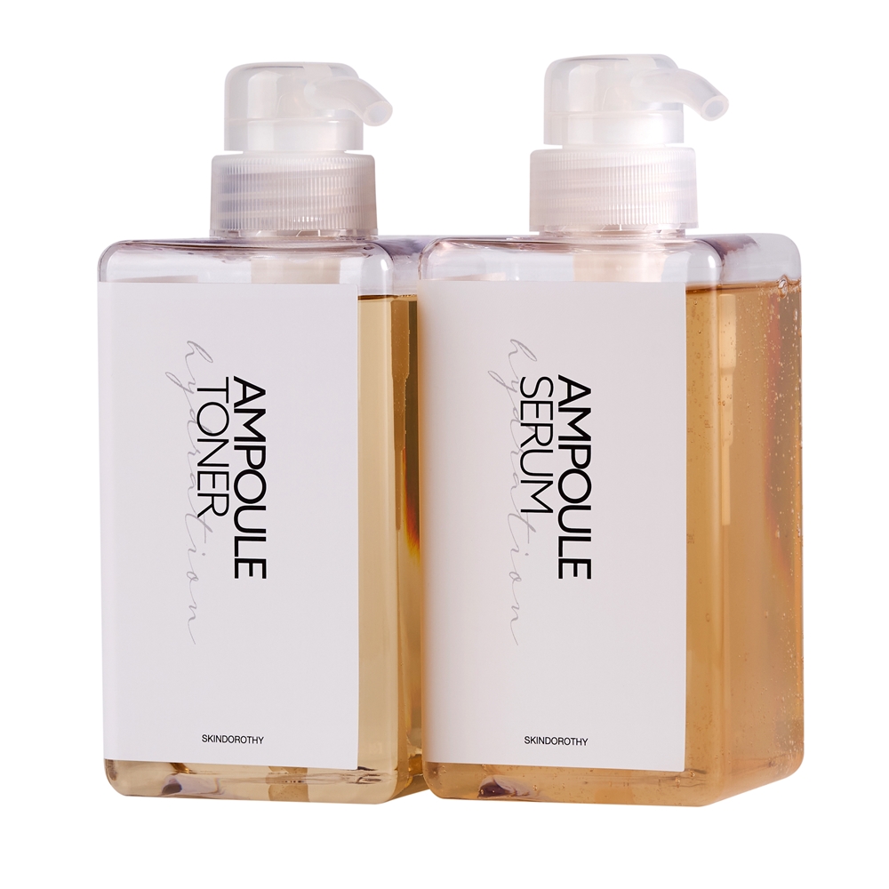 스킨도로시 대용량 어성초 집중케어 세럼 430ml+토너 430ml 세트 - 메인 이미지