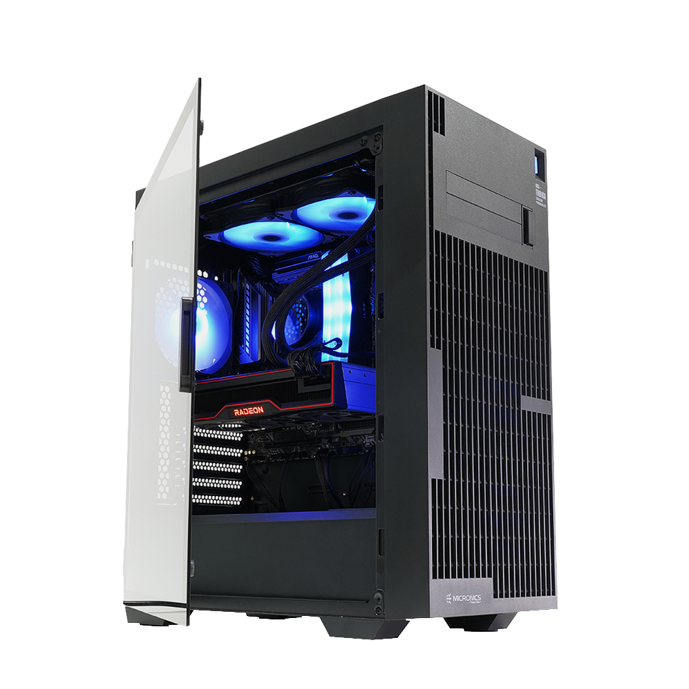 마이크로닉스 GH3-TROIKA 강화유리 PC케이스 - 상세 이미지 2