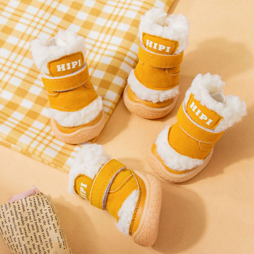 포근 양털 부츠 강아지 신발 애견 방수 신발 슈즈 양말