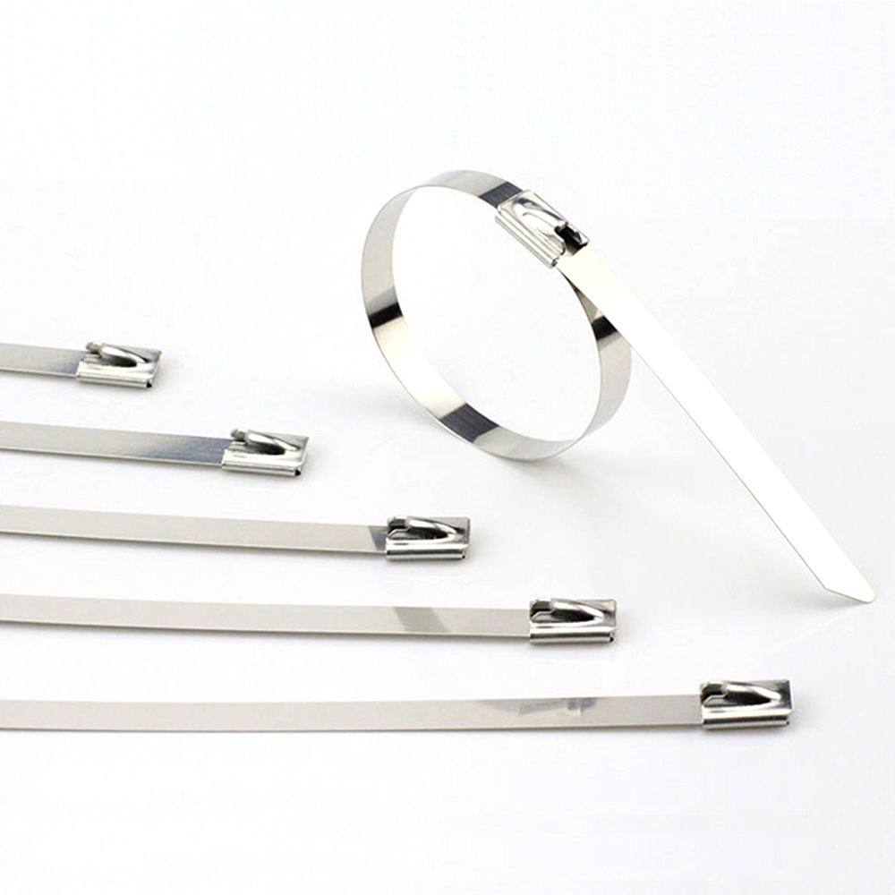 스텐케이블타이 스틸 메탈 철타이 철제 쇠 내열 난연 금속 서스 소4.6x150 10개