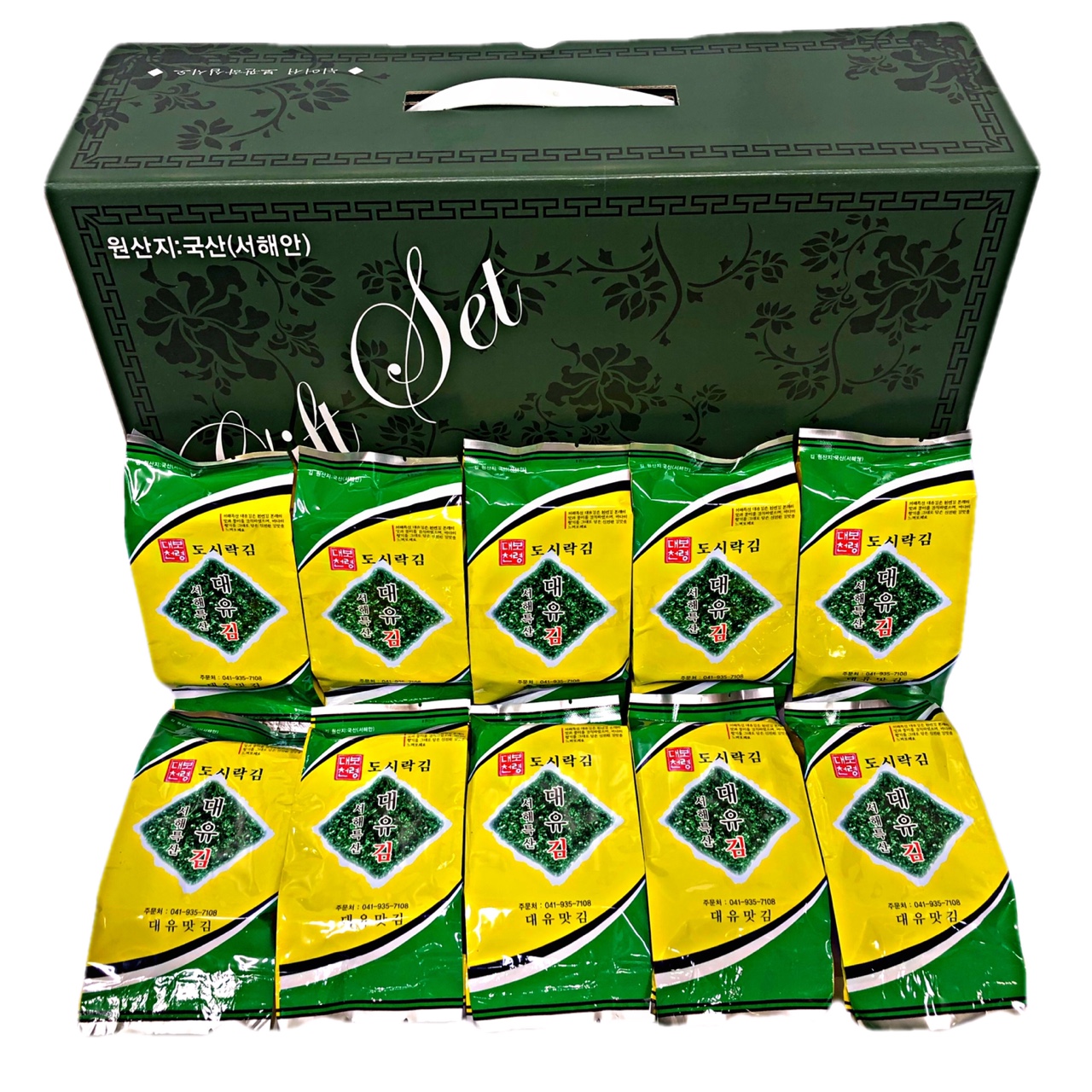 대유맛김  도시락김 10매X30봉 - 상품 이미지