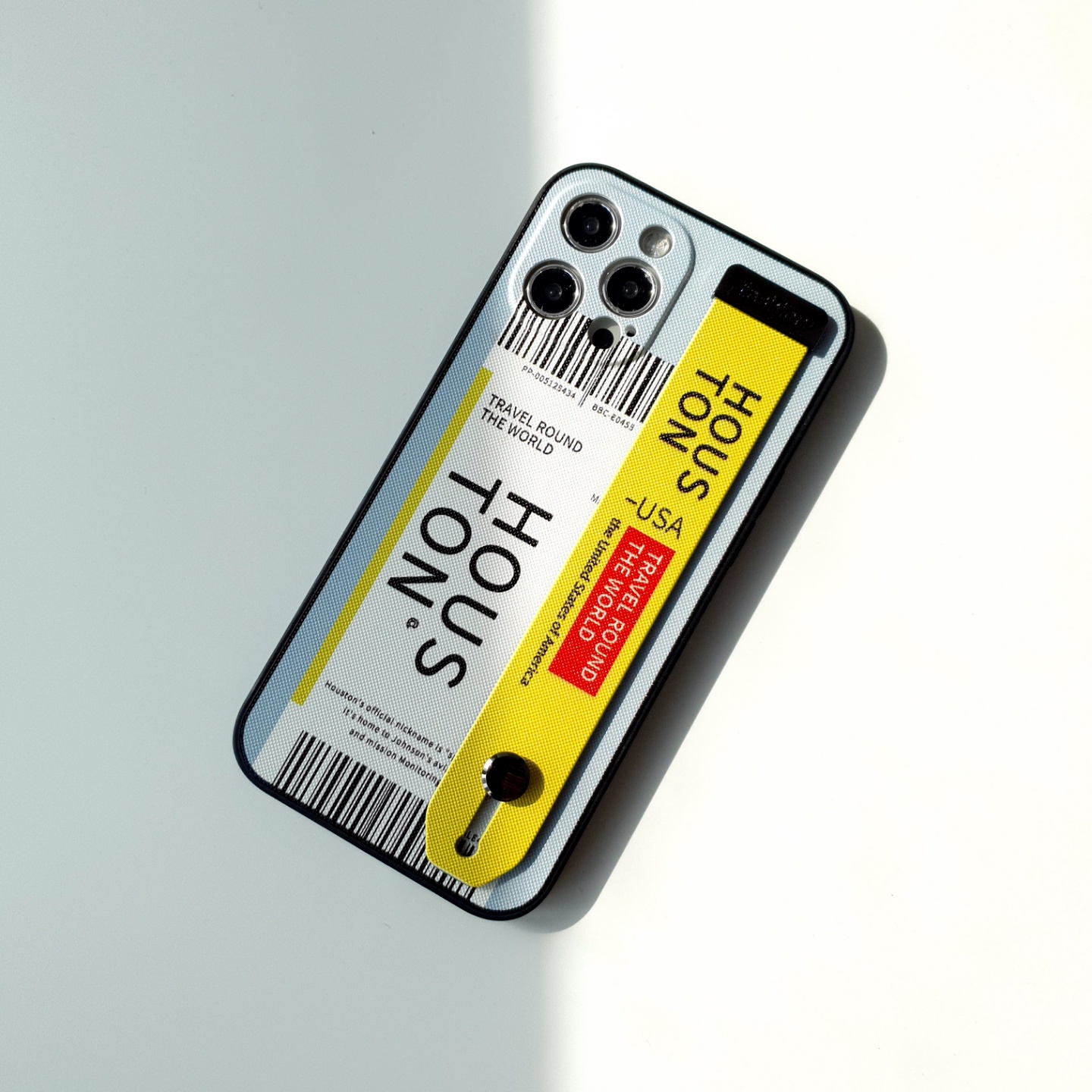 갤럭시 폴드4 보라 보딩패스 스트랩겸용 거치대 케이스 - 상세 이미지 5