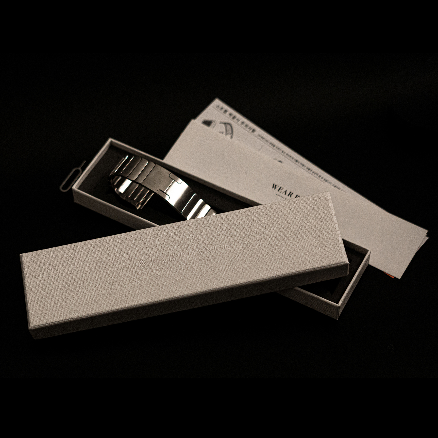 웨어플래닛 애플워치 울트라 링크브레이슬릿 프리미엄 메탈 밴드 스트랩 10 울트라 호환 - 상세 이미지 2