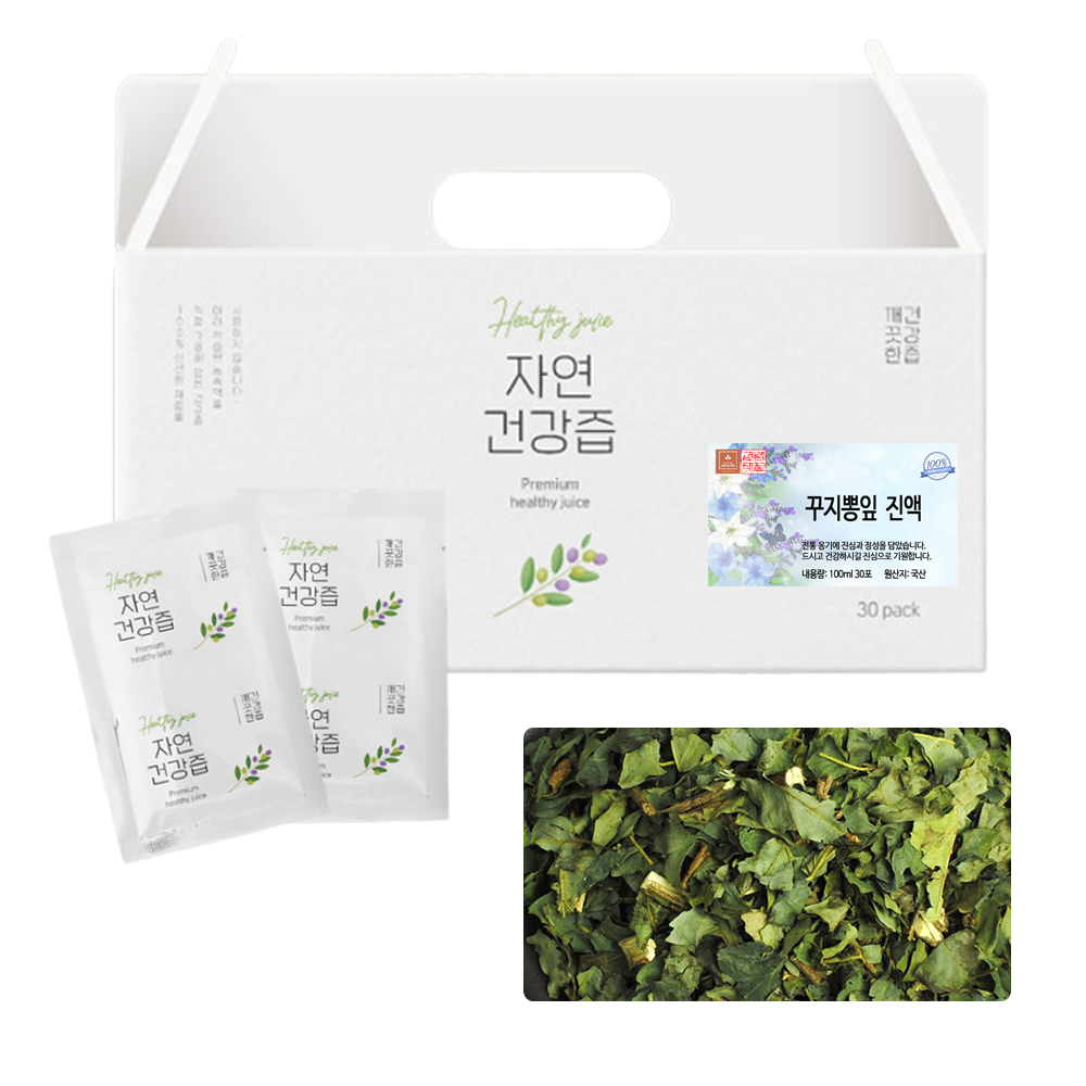 국산 꾸지뽕 구찌뽕 잎 차 즙 건강즙 진액 엑기스 액기스 100ml 30개입