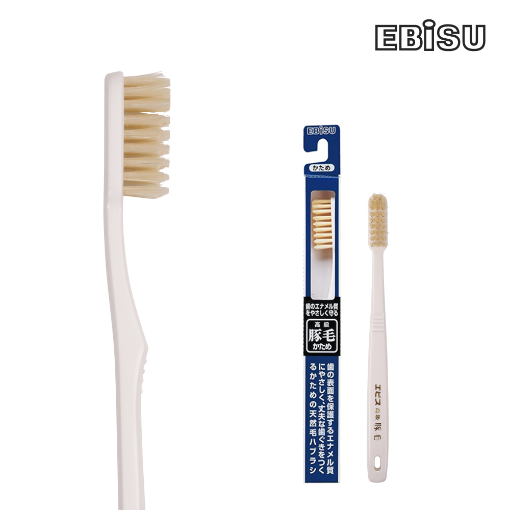 [공식수입원] [EBISU] 일본 에비스칫솔 천연모(하드/소프트) - 상세 이미지 3