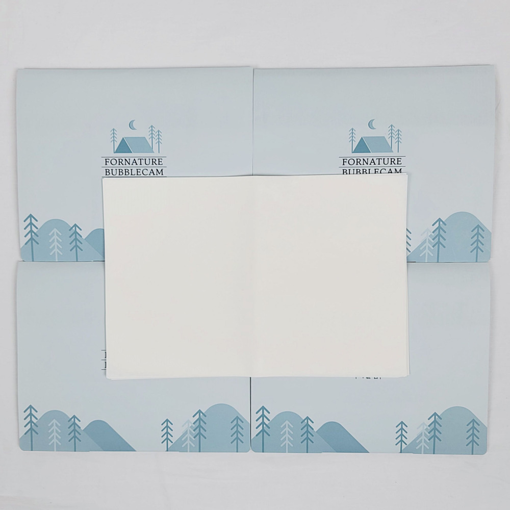 버블캠 일회용 수세미 세제 일체형천연 친환경 종이 주방 설거지수세미 30매 - 상세 이미지 2