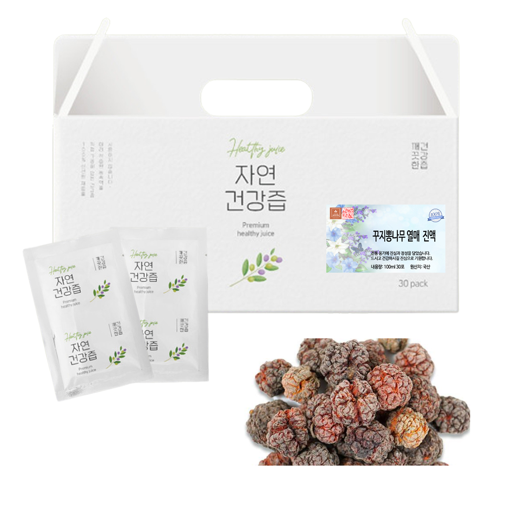 국산 꾸지뽕 구찌뽕 나무 열매 차 즙 건강즙 진액 엑기스 액기스 100ml 30개입