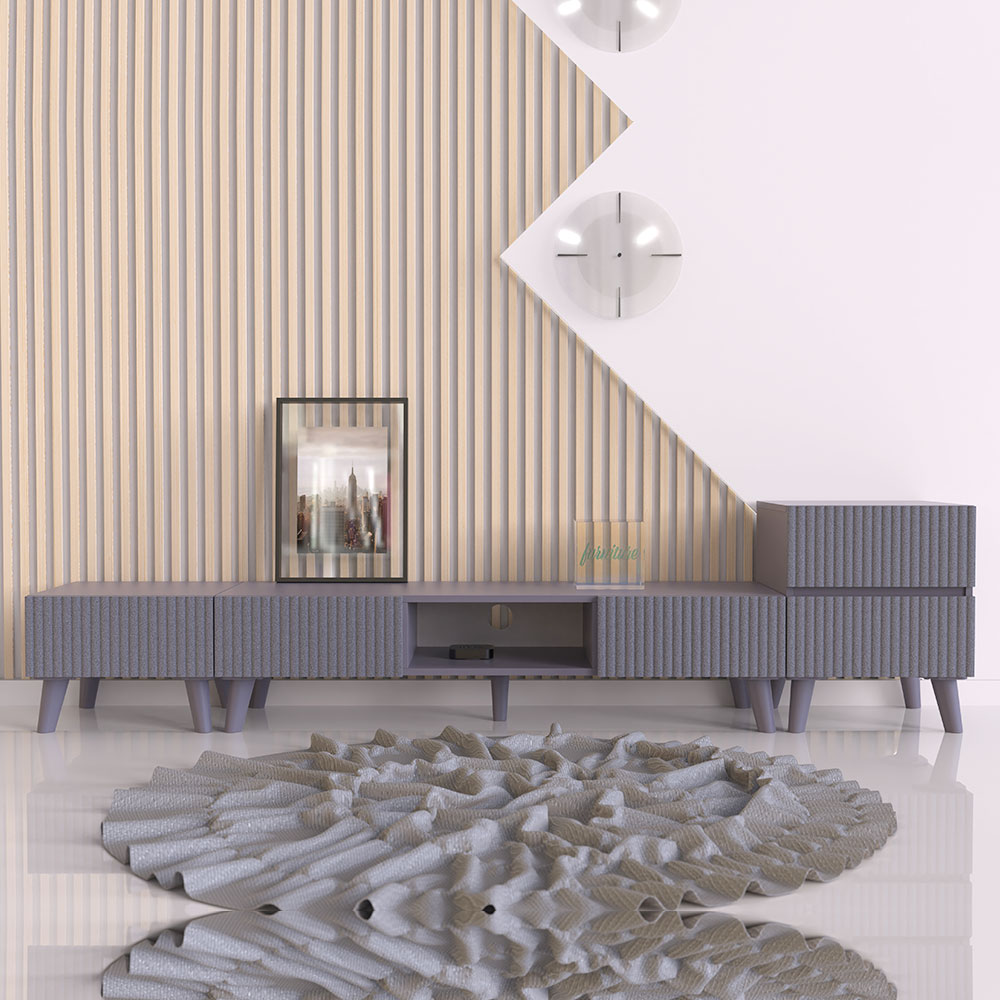 마하 낮은 티비 서랍장 거실장 2000