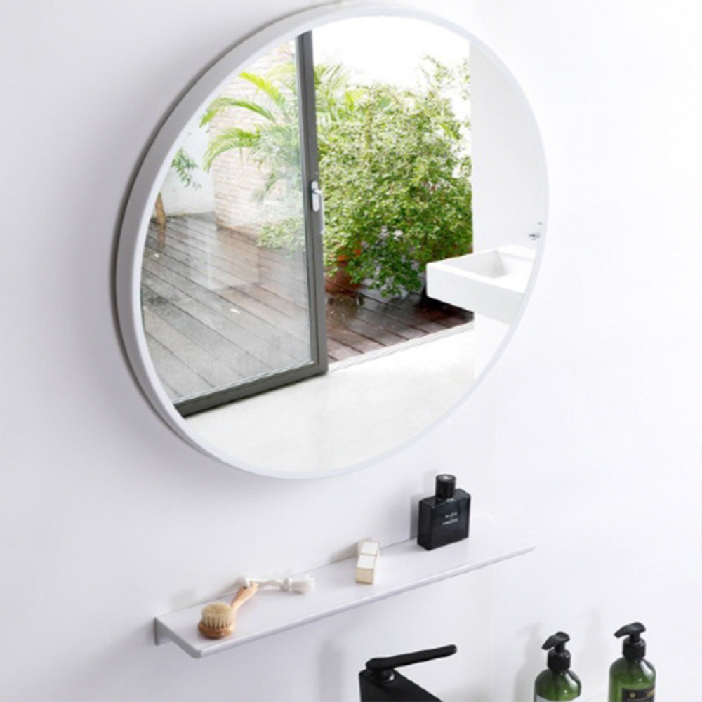 벽에 붙이는거울 원형거울 40cm 화장대 세면대 욕실거울