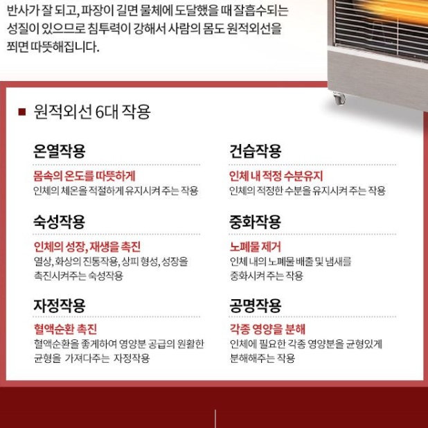 원적외선히터 산업용난방기 적외선히터 저전력 공장난로 66㎡