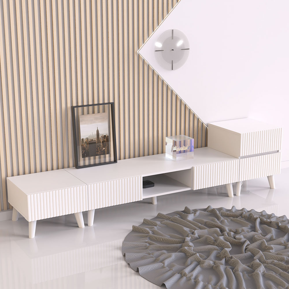 마하 낮은 티비 서랍장 거실장 2000