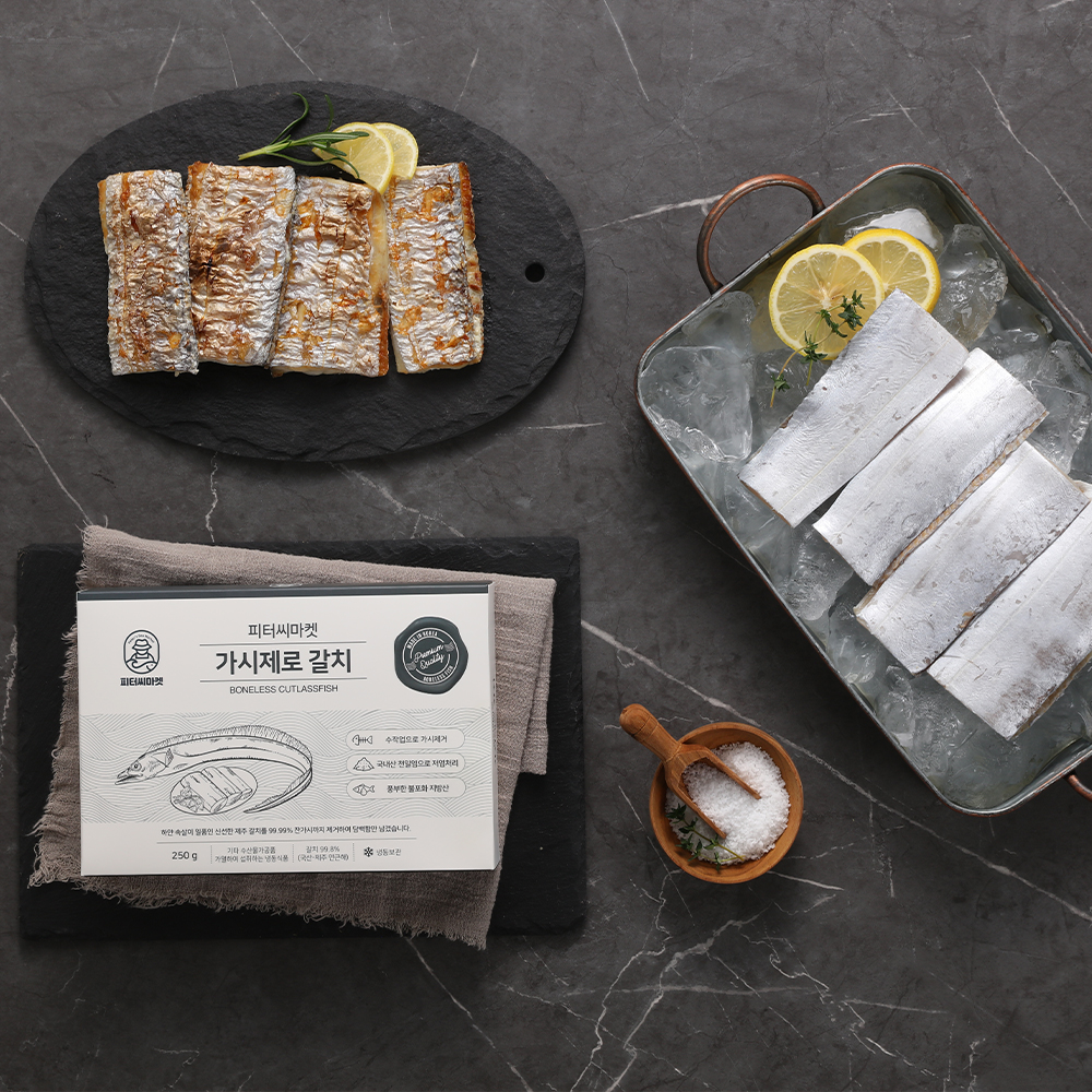 피터씨마켓 국내산 가시제로 순살 갈치 250g, 1개