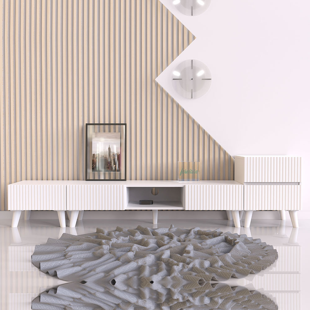 마하 낮은 티비 서랍장 거실장 2000