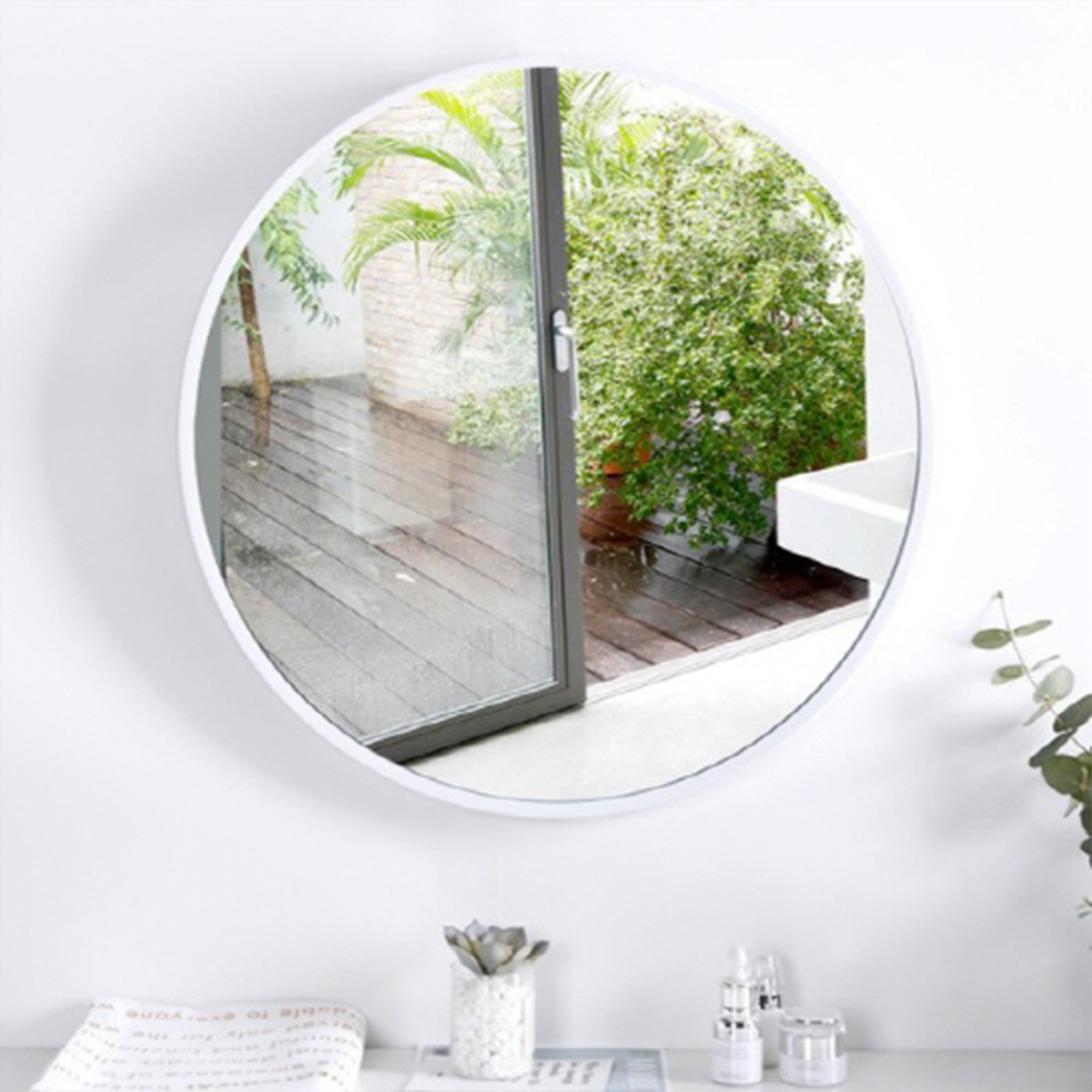 벽에 붙이는거울 원형거울 40cm 화장대 세면대 욕실거울