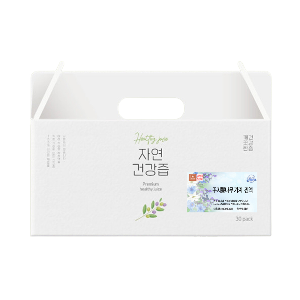국산 꾸지뽕 구찌뽕 나무 가지 차 즙 건강즙 진액 엑기스 액기스 100ml 30개입 이미지 2