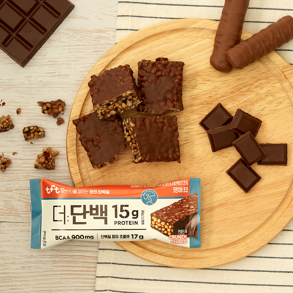 빙그레 더단백 프로틴바 크런치바 초코 9개입+피넛버터 9개입 상세 이미지 3