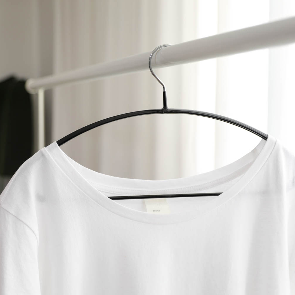 어깨뿔 미끄럼 방지 논슬립 라운드 옷걸이 5p