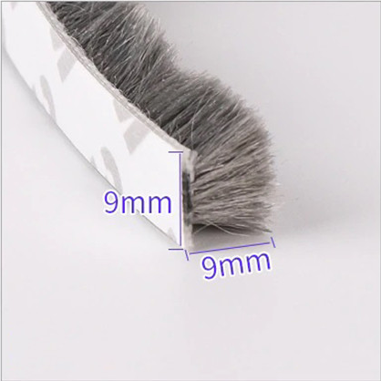 샷시 모헤어 샤시 현관문 문풍지 창문 틈새막이 창틀막이 벌레차단 외풍차단 틈막이 5mm - 상세 이미지 4