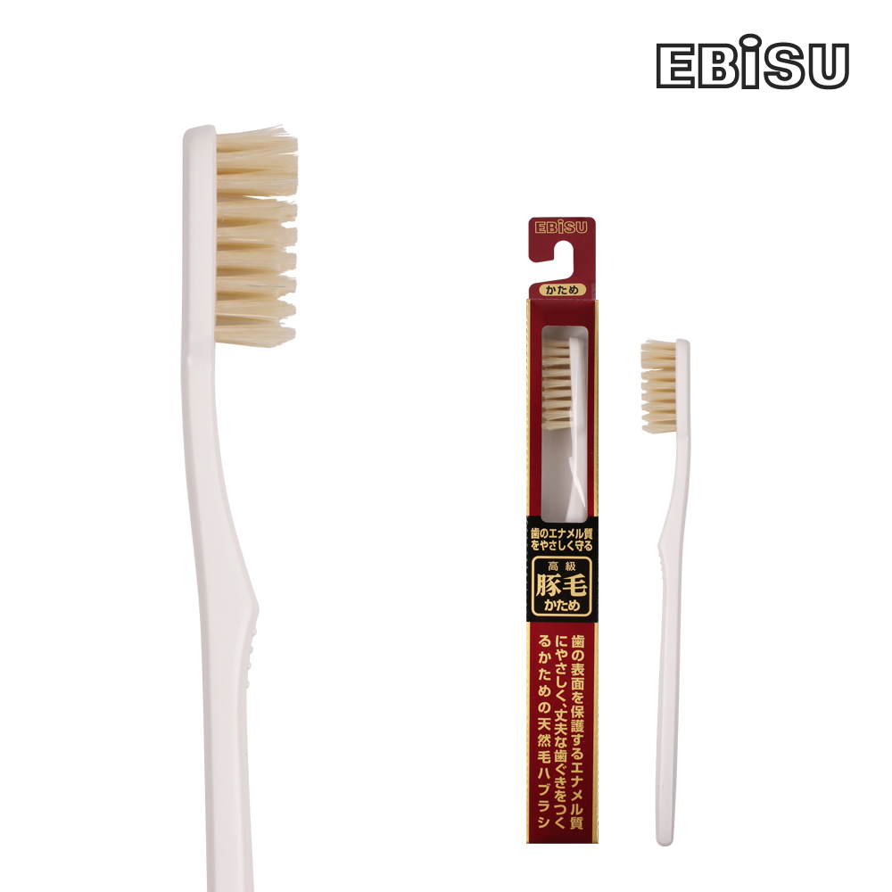 [공식수입원] [EBISU] 일본 에비스칫솔 천연모(하드/소프트) - 상세 이미지 4