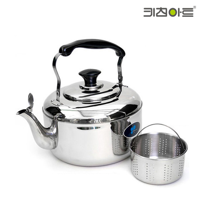 키친아트 스텐주전자 멜로디 주전자 물주전자 차망 7L / 9L - 메인 이미지