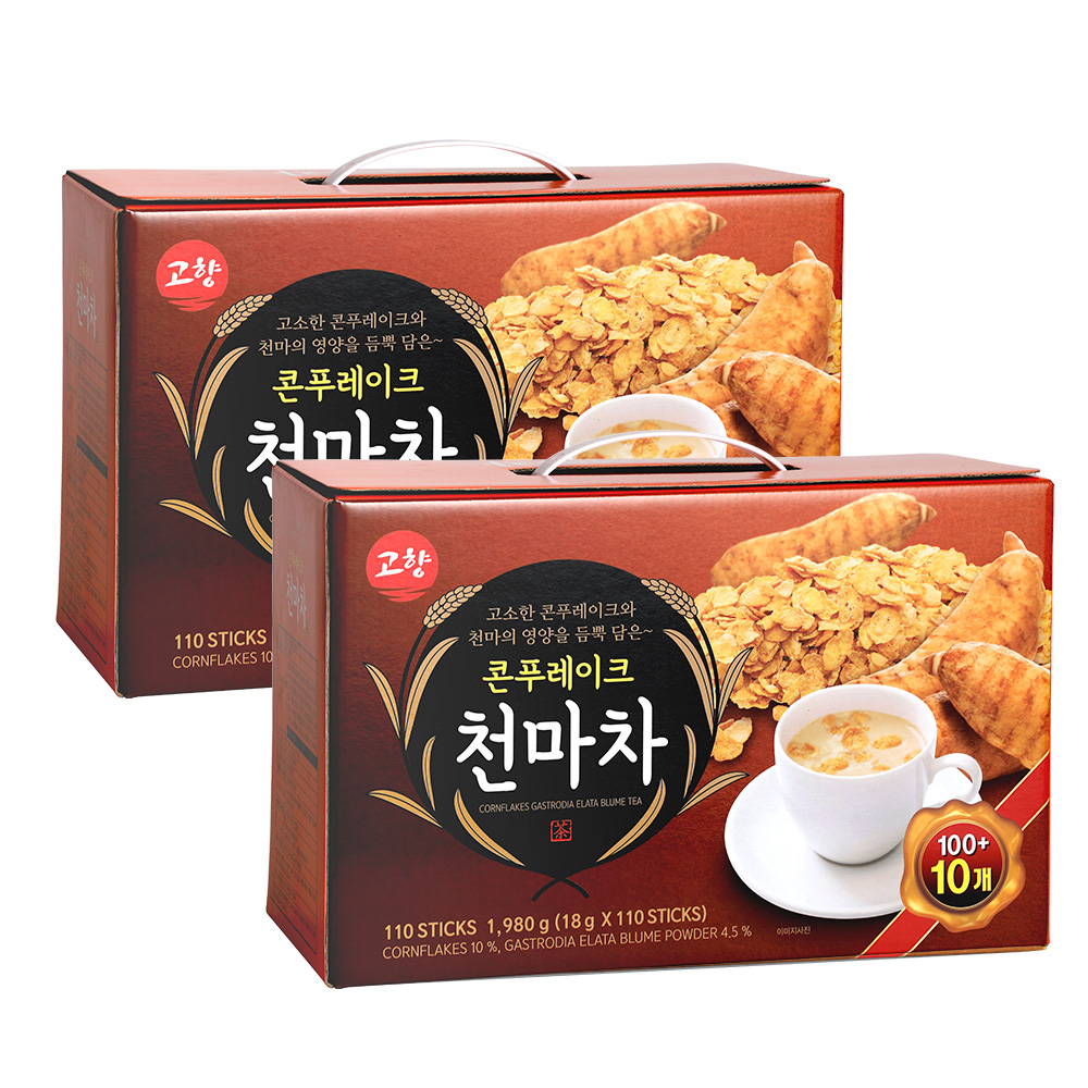 고향 콘푸레이크 천마차 110T x 2박스 - 상품 이미지