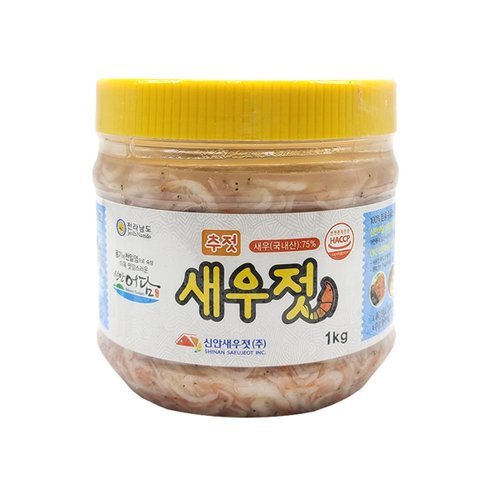 [동광젓갈](신세계 본점)새우젓(추젓) 1kg : 신세계백화점