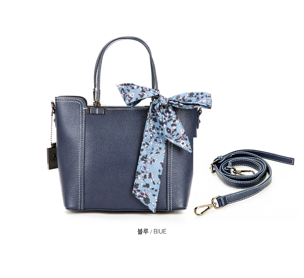 여자 정장 토트 크로스백 천연 가죽 고급 핸드백 엄마 가방 선물 여대생 직장 출근 가방 이미지 6