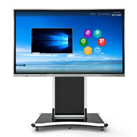 전동식 대형 이동식 TV 거치대 스탠드 (86-100인치용) EM-ST1W