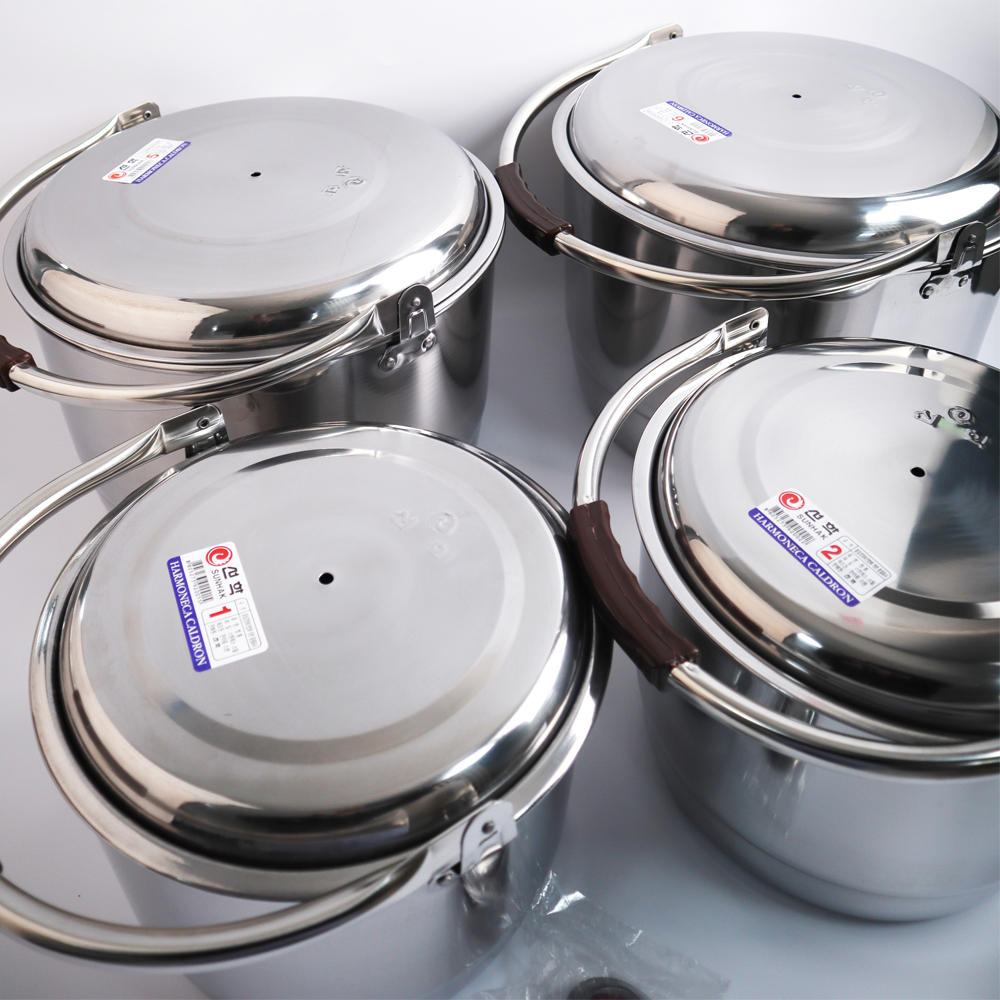 핫버튼 빨래 삶는통 삶는냄비 수건 행주 아기옷 속옷 팬티 양말 삶기 스텐 1호