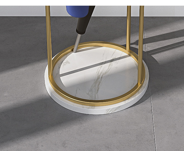 북유럽 골드 대리석 우산 꽂이 모던 앤틱 디자인 철제 정리대