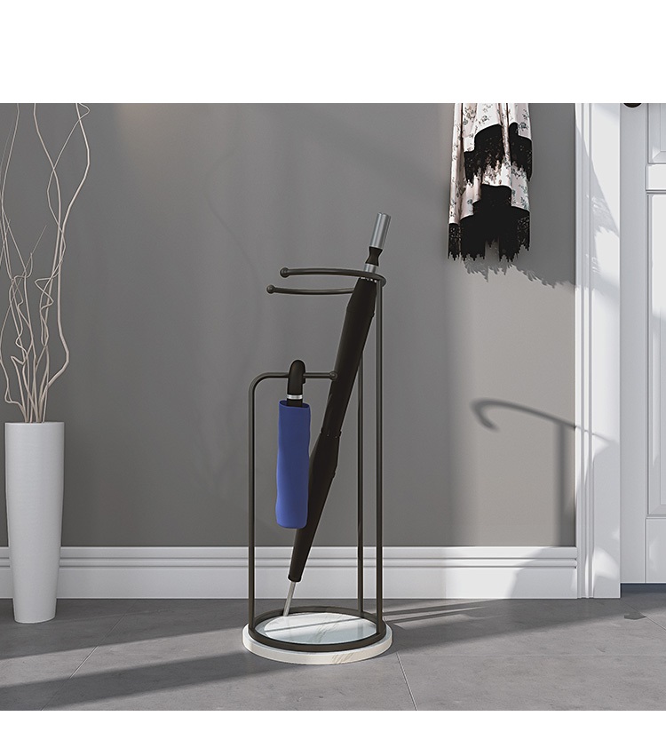 북유럽 골드 대리석 우산 꽂이 모던 앤틱 디자인 철제 정리대