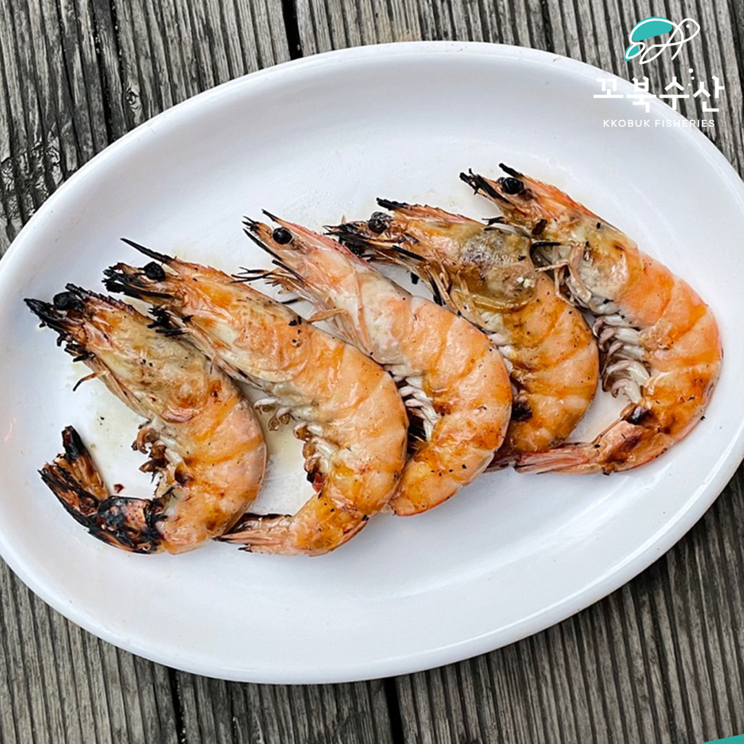 업소용 냉동 흰다리새우 대하 간장 새우 12kg (2kg x 6팩) 에콰 사우디 페루 이미지 8