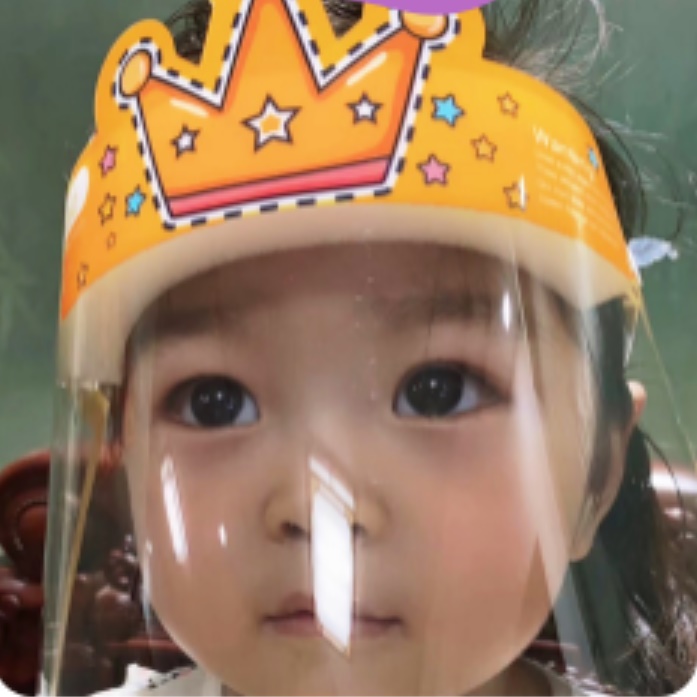 어린이 페이스 쉴드 유아 투명 마스크 키즈 안면 가리개 가림막