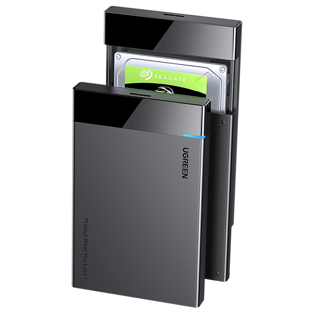 유그린 2.5인치 USB3.0 고속 외장하드 케이스, US221