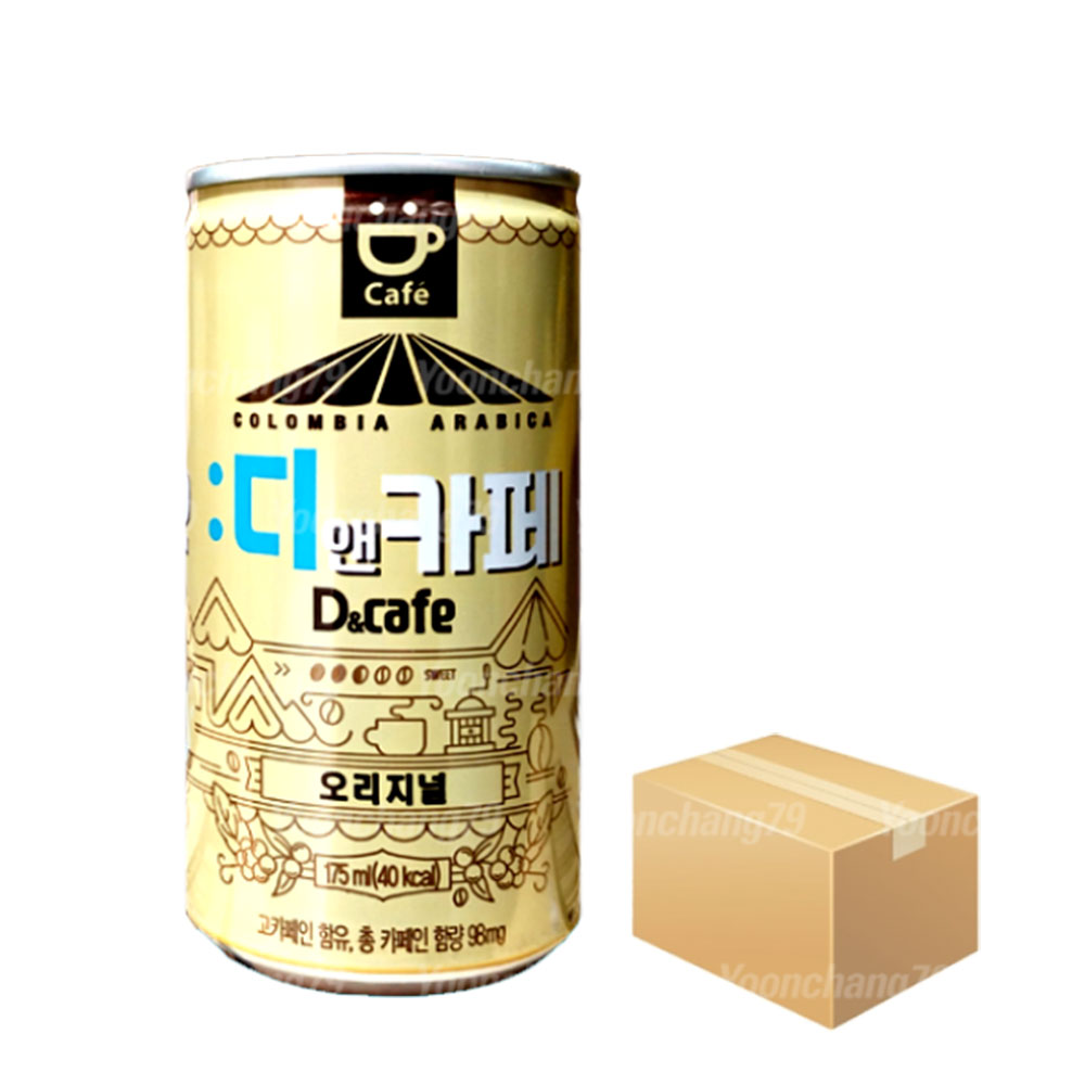디앤카페 오리지널 175ml x 30캔(1박스) 캔커피 : 윤창79