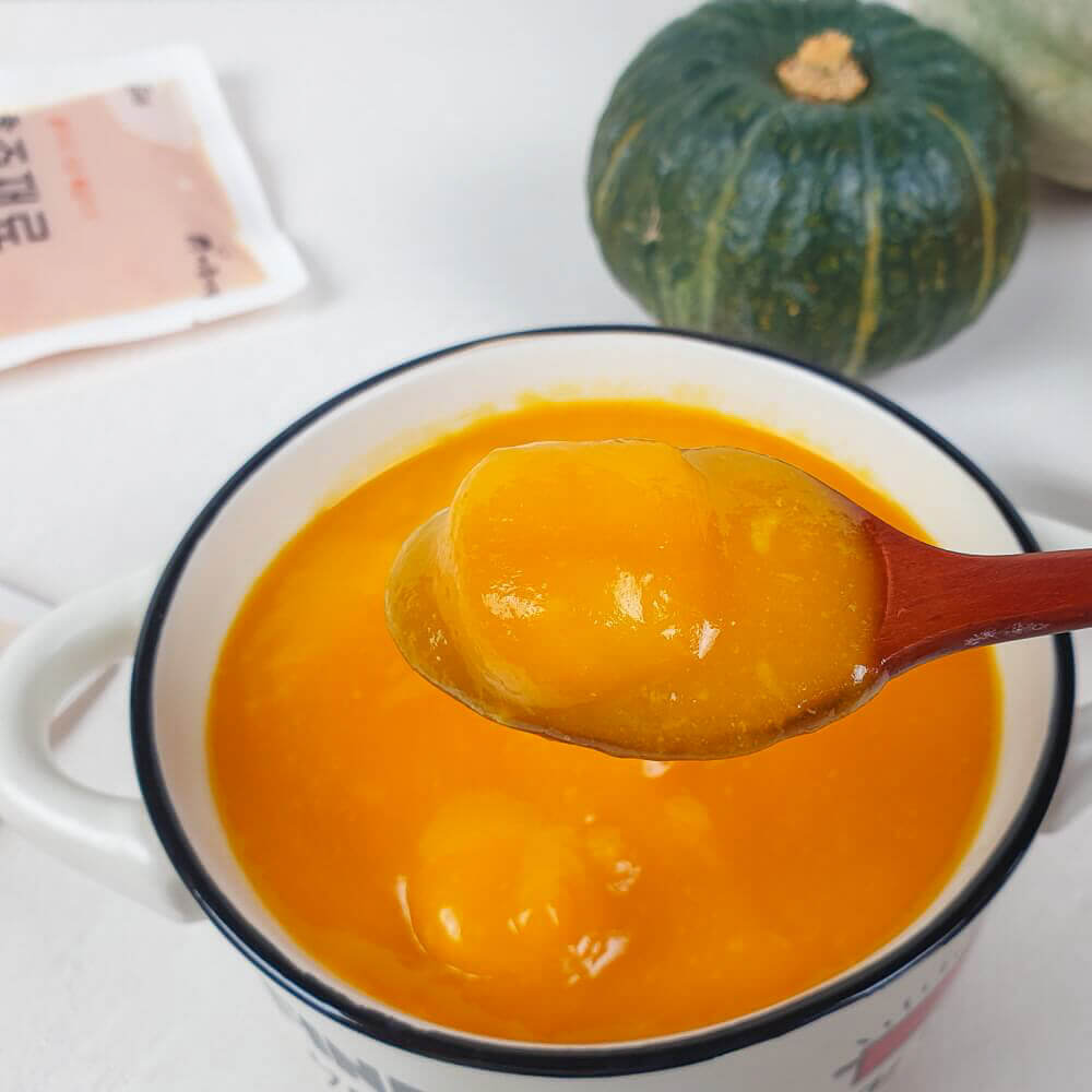 호박죽 싸리재 단호박 퓨레 아침 모닝죽 맛있는 죽 리뷰