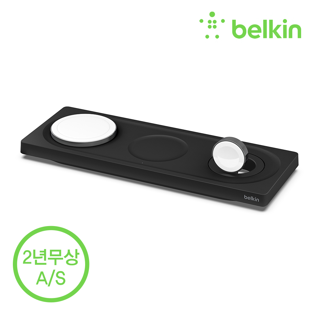 벨킨 3in1 맥세이프 충전기 패드 15W 아이폰 애플워치 고속 무선 충전 WIZ016kr - 상세 이미지 4