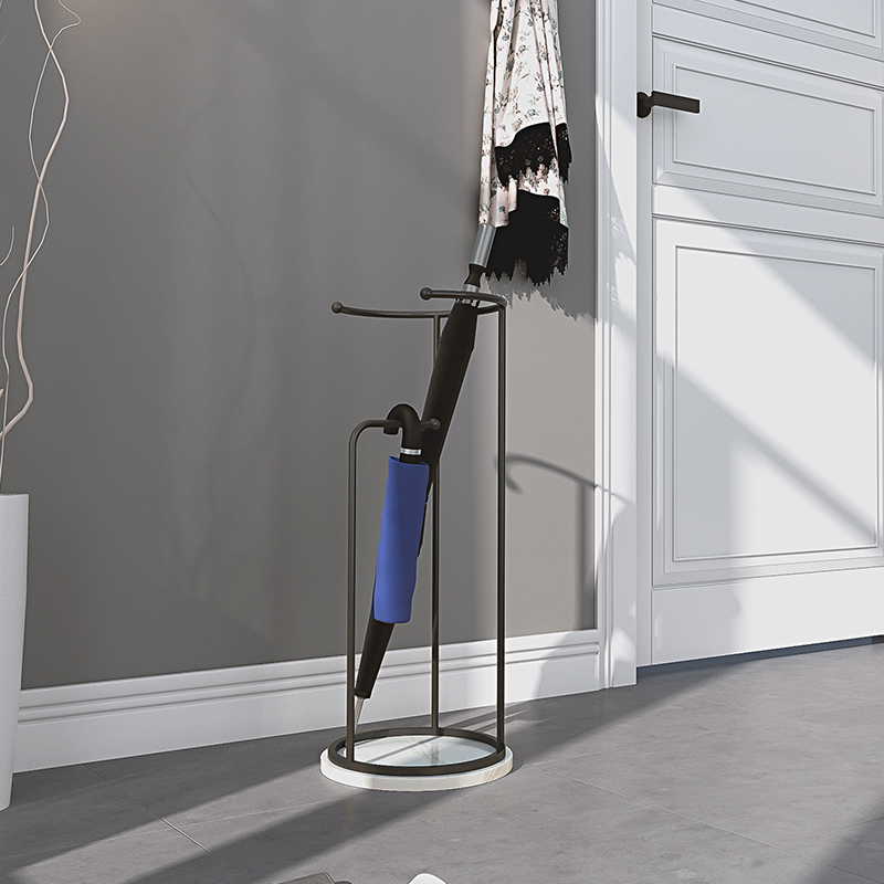 북유럽 골드 대리석 우산 꽂이 모던 앤틱 디자인 철제 정리대