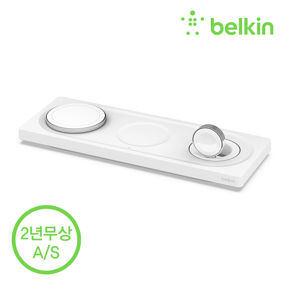 벨킨 3in1 맥세이프 충전기 패드 15W 아이폰 애플워치 고속 무선 충전 WIZ016kr - 상세 이미지 5