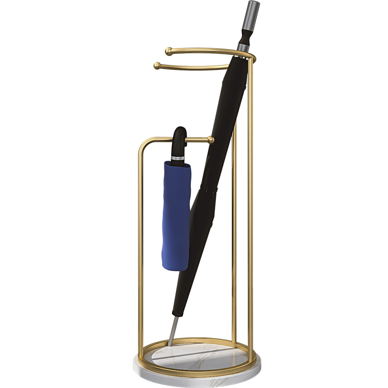 북유럽 골드 대리석 우산 꽂이 모던 앤틱 디자인 철제 정리대
