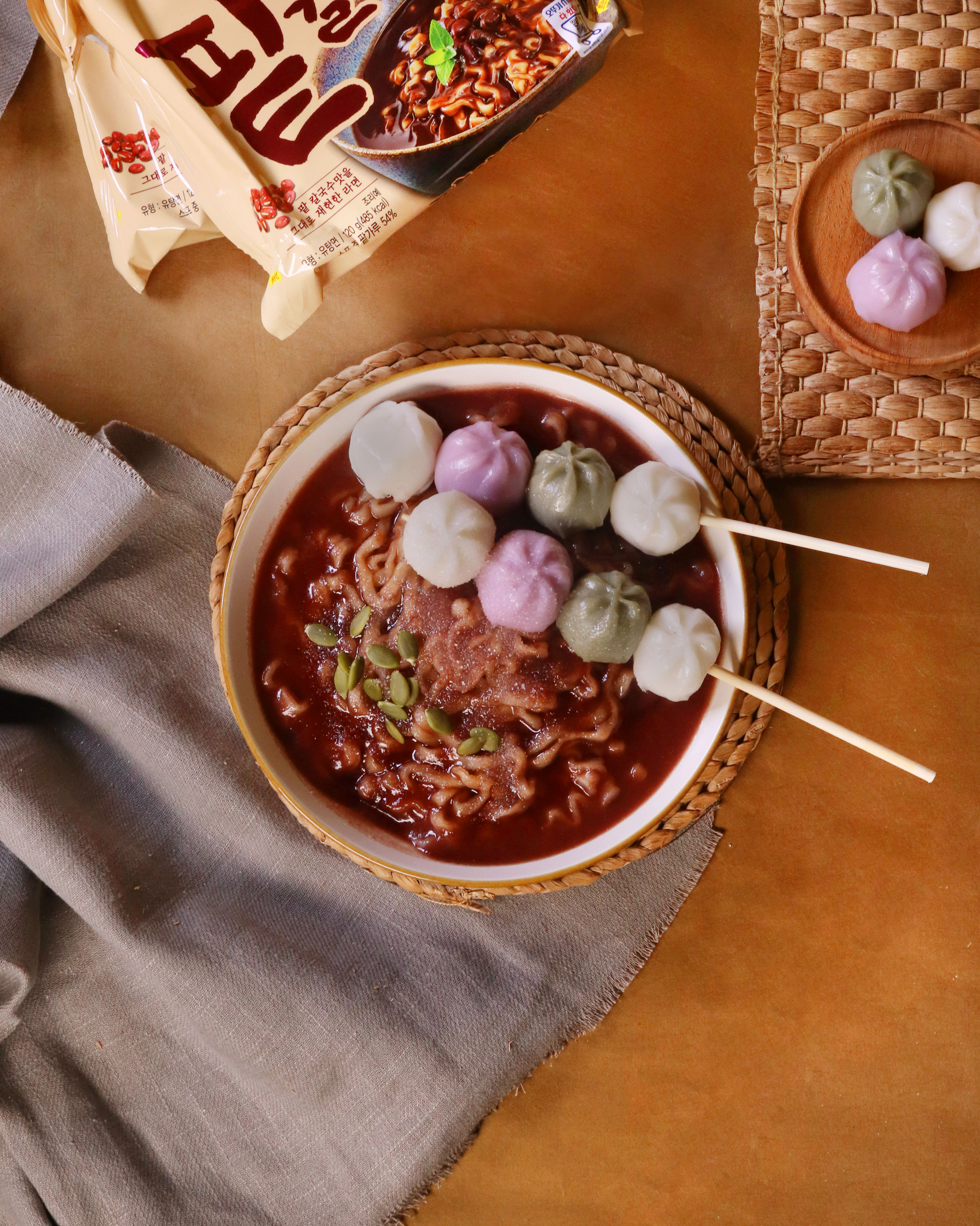 오뚜기 팥칼국수 120g, 4개 - 상세 이미지 3