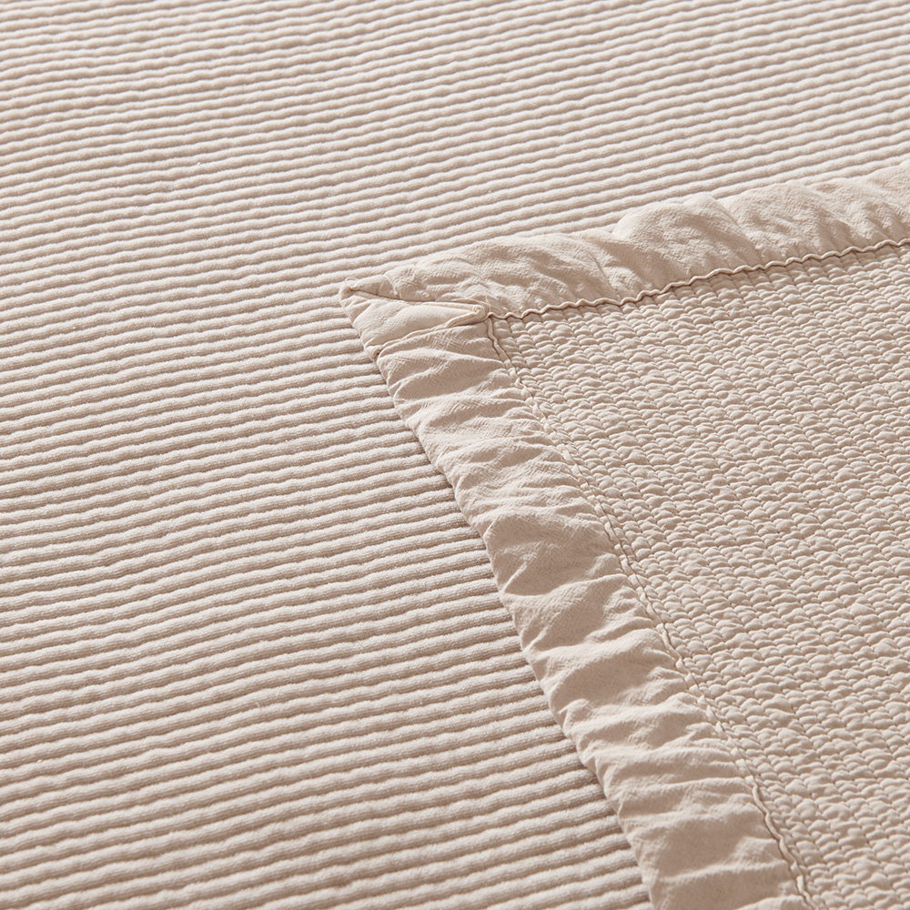 정전기 걱정 없는 모달 벨로아 겨울 극세사 침대패드 목화솜패드